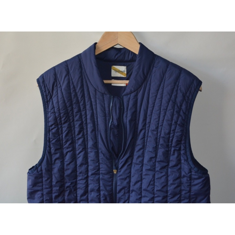 Tracksmith Men's Harbor Vest – Navy – Size Large – Used Good Condition - Picture 2 of 5